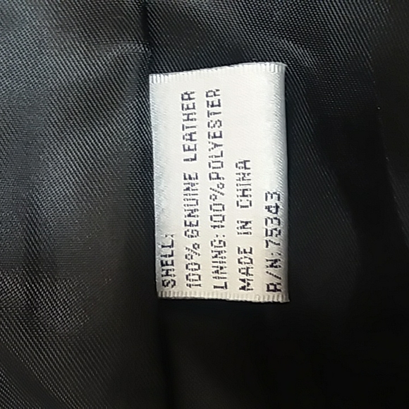 Willie Smith Genuine Leather Jacket - Picture 7 of 8